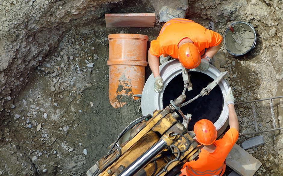 assainissement canalisation Le Bourget