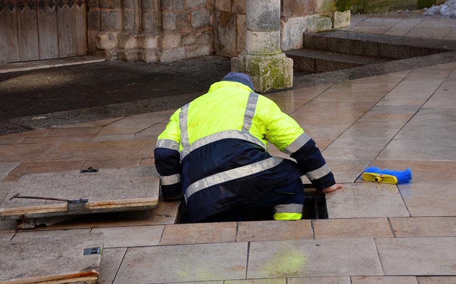 travaux assainissement Le Bourget